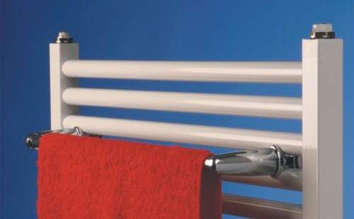 Lazzarini Chrome Dritto Towel Hanger for 600mm straight towel rail.