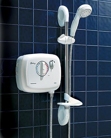 Galaxy Showers G1000 Power Shower (white and chrome)