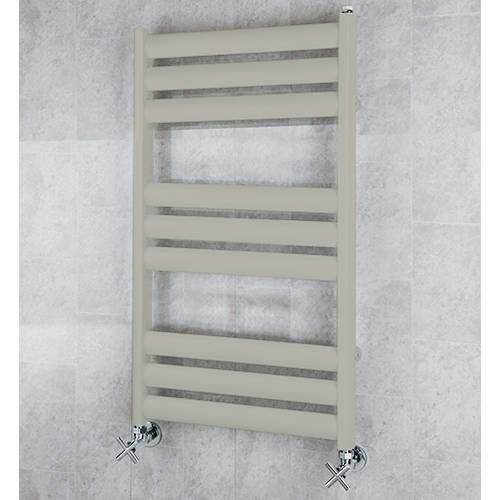 Colour Heated Ladder Rail & Wall Brackets 780x500 (Pebble Grey).