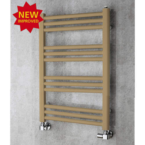 Colour Heated Ladder Rail & Wall Brackets 759x500 (Grey Beige).