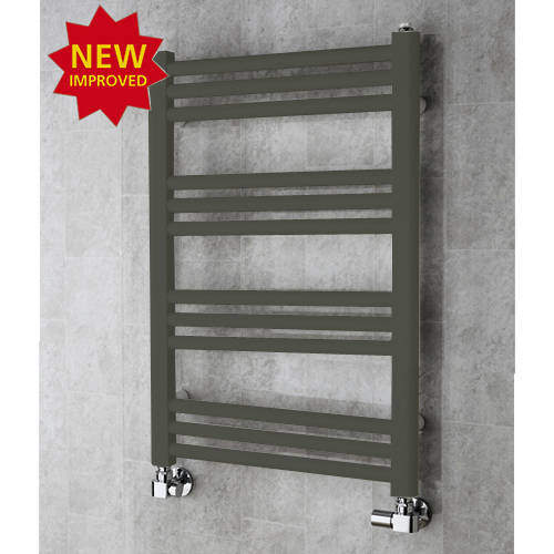 Colour Heated Ladder Rail & Wall Brackets 759x500 (Grey Olive).