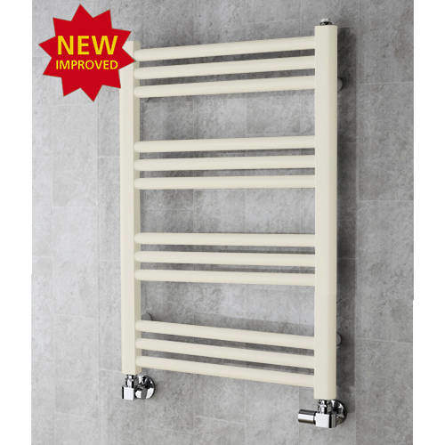 Colour Heated Ladder Rail & Wall Brackets 759x500 (Cream).