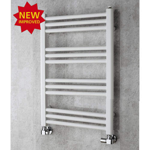 Colour Heated Ladder Rail & Wall Brackets 759x500 (White).