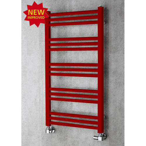 Colour Heated Ladder Rail & Wall Brackets 964x500 (Ruby Red).