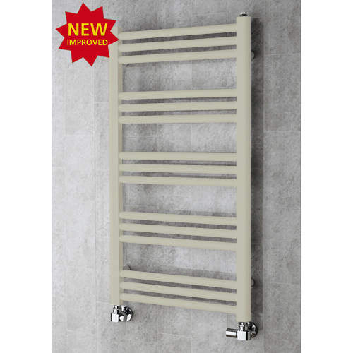 Colour Heated Ladder Rail & Wall Brackets 964x500 (Silk Grey).