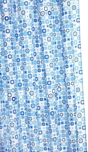 Croydex Textile Hygiene Shower Curtain & Rings (Geo Mosaic, 1800mm).