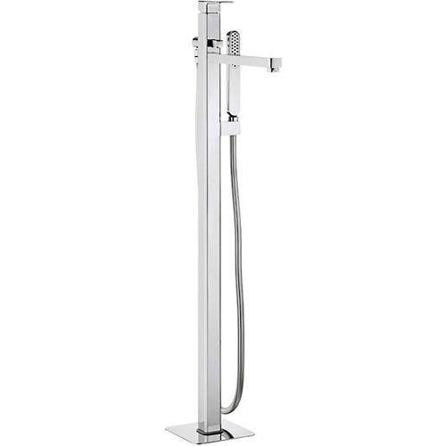 Crosswater Atoll Floorstanding Bath Shower Mixer Tap (Chrome).