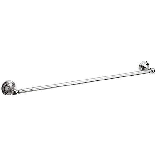 Crosswater Belgravia Single Towel Rail (600mm, Chrome).