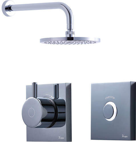 Crosswater Kai Lever Showers Digital Shower Pack 01 With Remote (HP).
