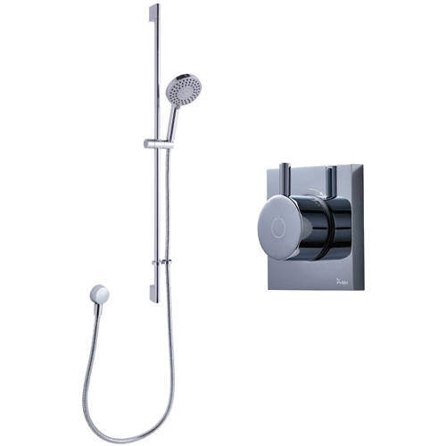 Crosswater Kai Lever Showers Digital Shower With Slide Rail Kit (LP).