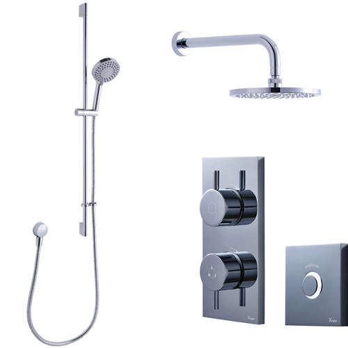 Crosswater Kai Lever Showers Digital Shower Pack 05 With Remote (HP).