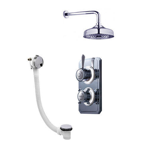 Crosswater Belgravia Digital Digital Shower Valve Pack 27 (L-Head, HP).