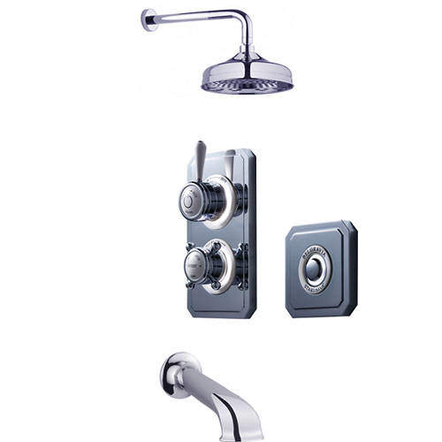 Crosswater Belgravia Digital Digital Shower Valve Pack 23 (L-Head, HP).