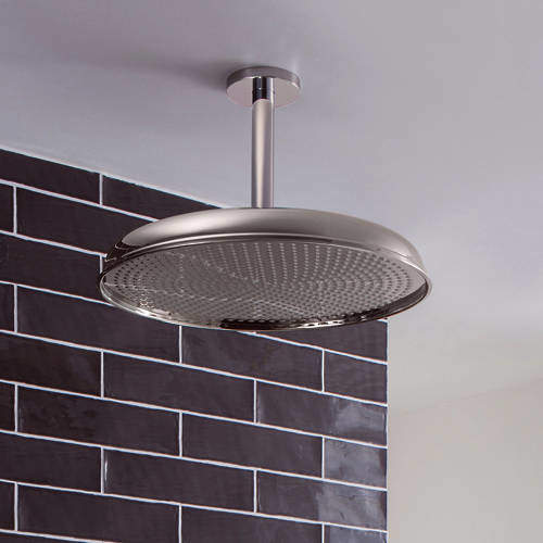 Crosswater Belgravia 450mm Round Shower Head (Nickel).