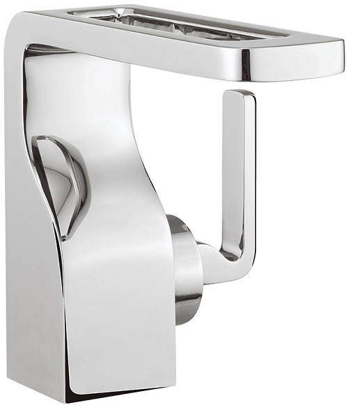 Crosswater KH Zero 1 Basin Mixer Tap With Lever Handle (Chrome).