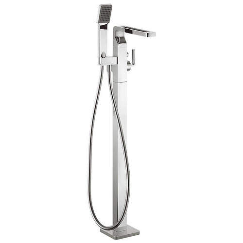 Crosswater KH Zero 1 Floorstanding Bath Shower Mixer Tap With Shower Kit.