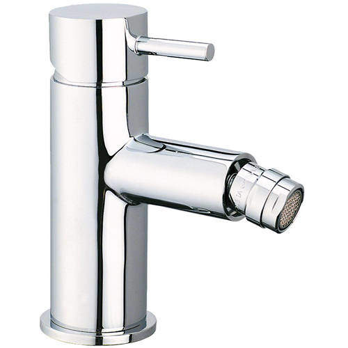 Crosswater Kai Lever Showers Bidet Mixer Tap With Pop Up Waste (Chrome).