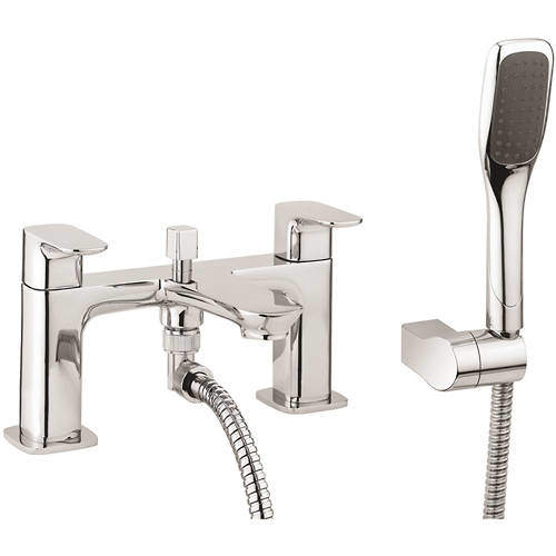 Crosswater Serene Bath Shower Mixer Tap With Kit (Chrome).