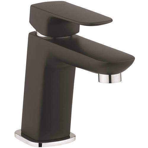 Crosswater North Mini Basin Mixer Tap (Matt Black).