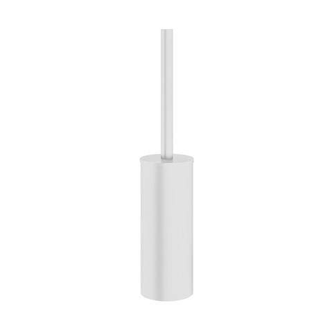 Crosswater MPRO Wall Mounted Toilet Brush & Holder (Matt White).