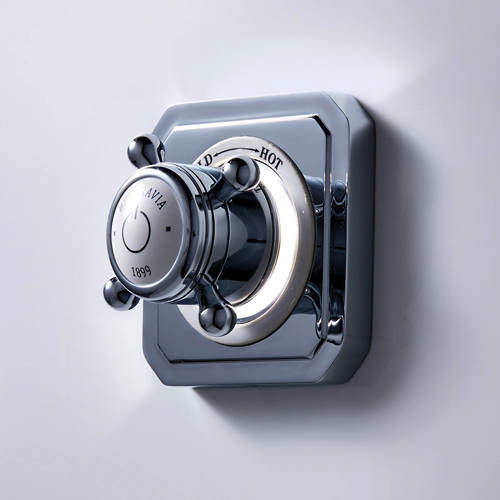 Crosswater Belgravia Digital Single Outlet Digital Shower Valve (X-Head, LP).