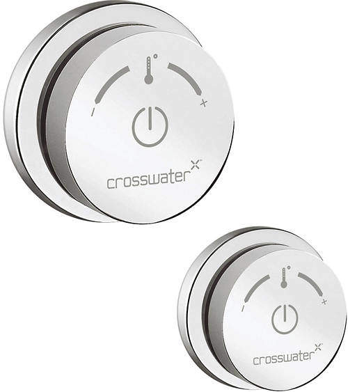Crosswater Solo Digital Showers Digital Shower Processor With Remote.