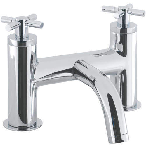 Croswater Totti II Bath Filler Tap (Chrome).