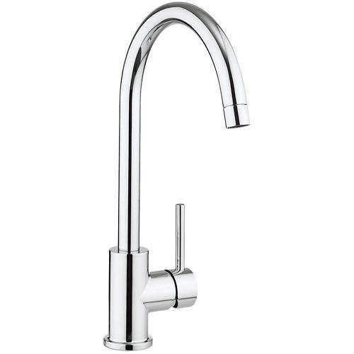 Crosswater Kitchen Taps Tropic Side Control Kitchen Tap (Chrome).