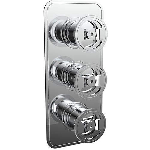 Crosswater UNION Thermostatic Shower Valve (2 Outlets, Chrome).