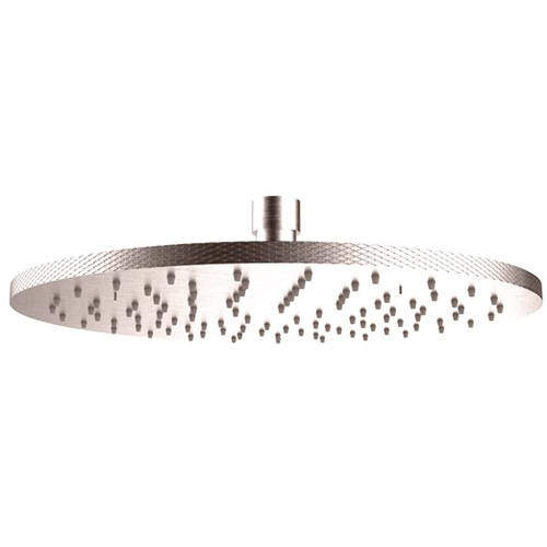 Crosswater UNION Round Shower Head 250mm (Brushed Nickel).