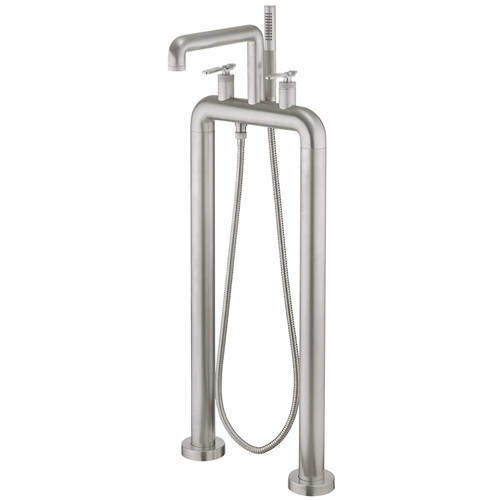 Crosswater UNION Free Standing BSM Tap With Lever Handles (B Nickel).