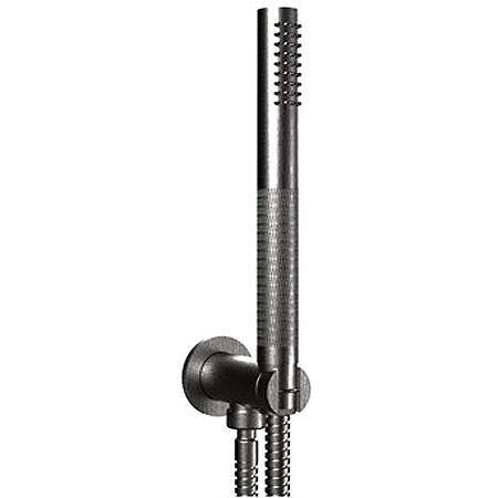 Crosswater UNION Wall Outlet & Shower Handset (Brushed Black).