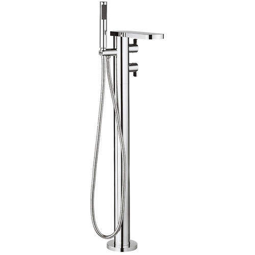 Crosswater Wisp Floor Standing Thermostatic Bath Shower Mixer Tap (Chrome).
