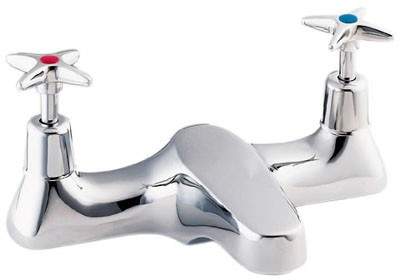 Deva Cross Handle Bath Filler Tap.