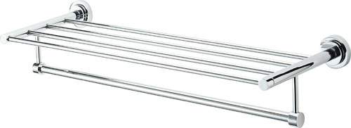 Deva Abbie Towel Rack 640mm (Chrome).