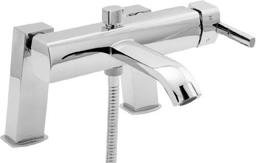 Deva Azeta Bath Shower Mixer Tap With Shower Kit.