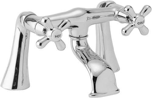 Deva Consort Bath Filler Tap (Chrome).