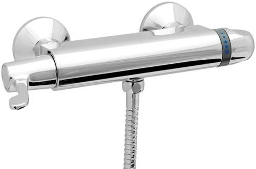 Deva Thermostatic Thermostatic Single Lever Shower Valve.