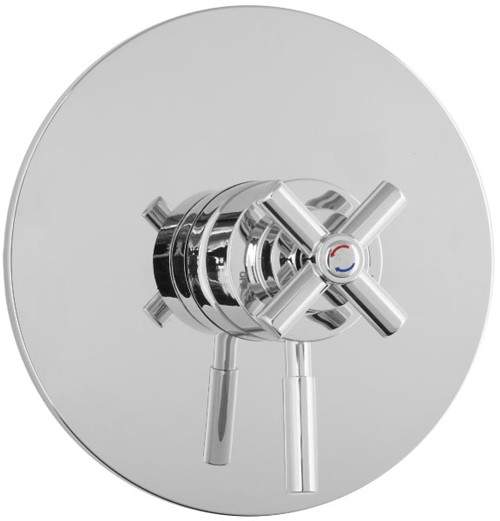 Deva Expression TMV2 Thermostatic Concealed Shower Valve (Chrome).