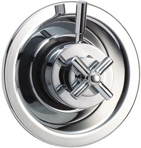 Deva Envy Concealed Thermostatic Shower Valve (Chrome).