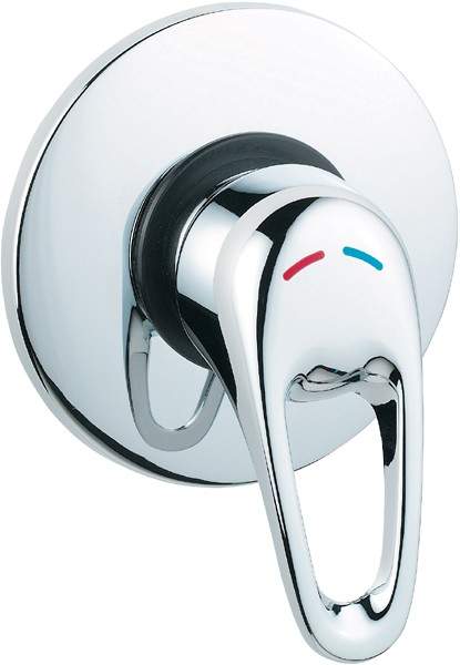 Deva Excel Manual Concealed Shower Valve (Chrome).