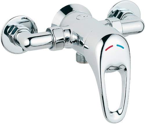 Deva Excel Manual Exposed Shower Valve (Chrome).