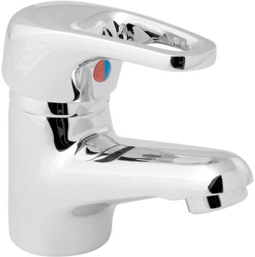 Deva Excel Mini Mono Basin Mixer Tap (Chrome).