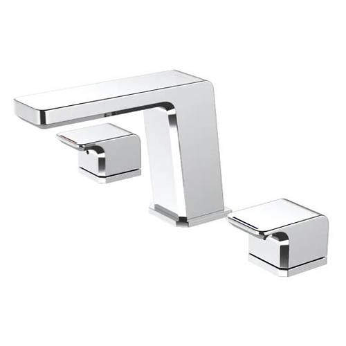 Methven Kiri 3 Hole Basin Mixer Tap (Chrome).