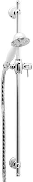 Deva Shower Kits Traditional Slide Rail Kit With Handset & Hose.