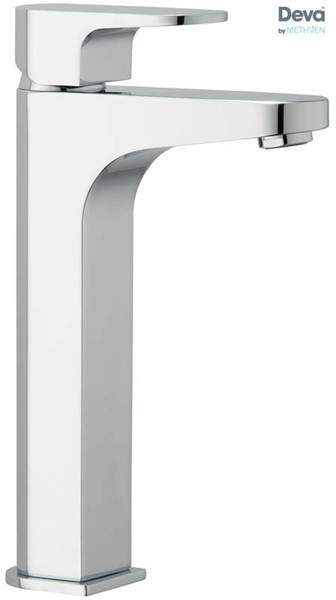 Deva Lush Tall Mono Basin Mixer Tap (Chrome).