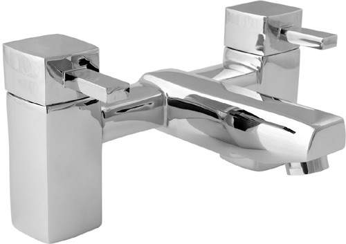 Deva Rubic Bath Filler Tap (Chrome).