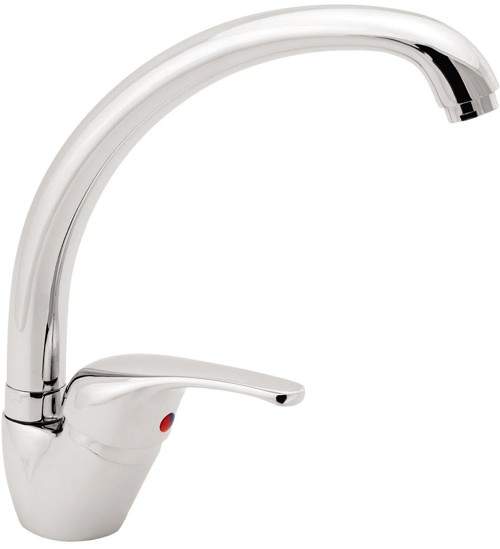 Deva Contemporary Mono Sink Mixer Tap With Swivel Spout.