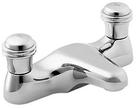 Deva Senate Bath Filler Tap (Chrome).