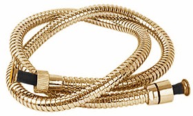 Deva Accessories 1.5M Double Interlock Shower Hose. (Gold)